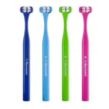 Зубная щетка Dr. Barman's Superbrush трехсторонняя, детская