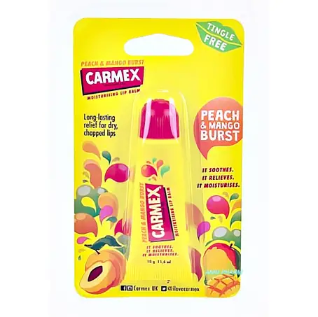 Б/М ДЛЯ ГУБ CARMEX SPF-15 Персик та манго 10 г туба