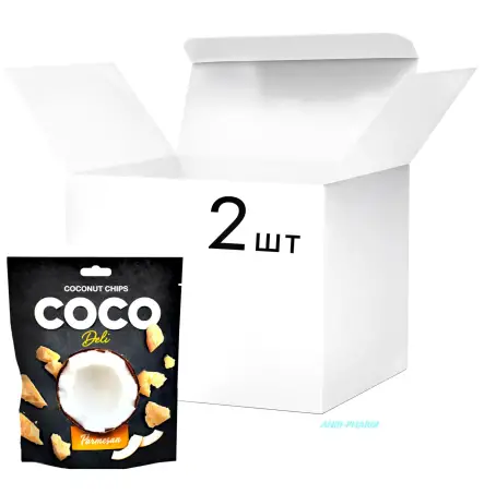 ЧІПСИ COCO DELI КОКОСОВІ з пармезаном 30 г