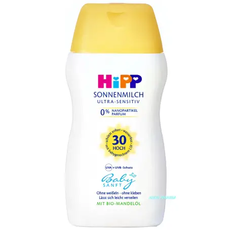 МОЛОЧКО ДИТ. СОНЦЕЗАХ. HIPP BABYSANFT SPF-30 200 мл