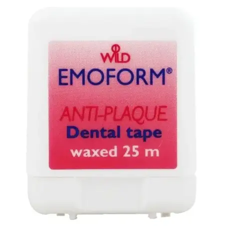 Зубна стрічка Dr. Wild Emoform вощена, 25 м