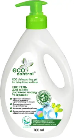 ГЕЛЬ ДЛЯ МИТТЯ ДИТ.ПОСУДУ І ІГРАШ. ECO Control 700 мл