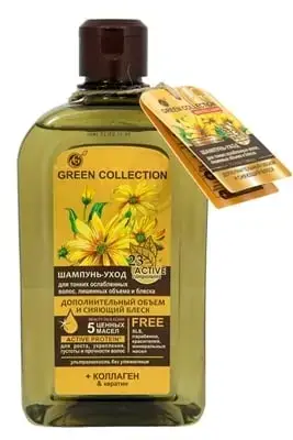 ШАМП.-ДОГЛ. GREEN COLLECTION ДОДАТК. ОБ'ЄМ ТА СЯЮЧ. БЛИСК 500 мл