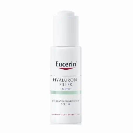 Антиоксидантная сыворотка Eucerin Hyaluron-Filler для улучшения структуры кожи, сужения пор и разглаживания первых морщин, 30 мл