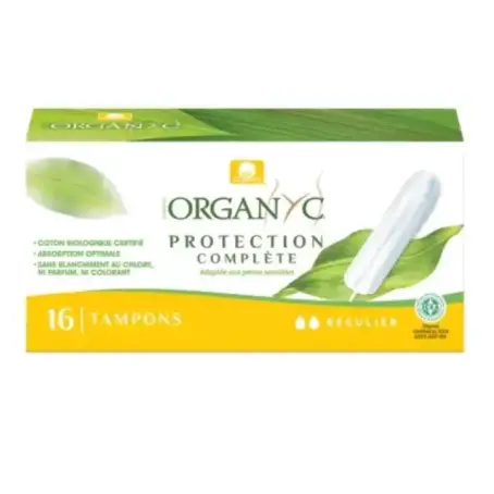 Тампоны Organyc Complete Protection Regular, 16 шт