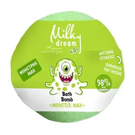 Бомба для ванн Milky Dream kids Монстрик Max 100 г