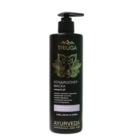 Кондиционер-маска Triuga Ayurveda Professional Home Care Сила, объем и сияние, для тонких волос, лишенных объема, 500 мл